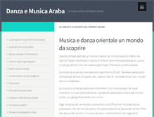 Tablet Screenshot of danzaemusicaaraba.com